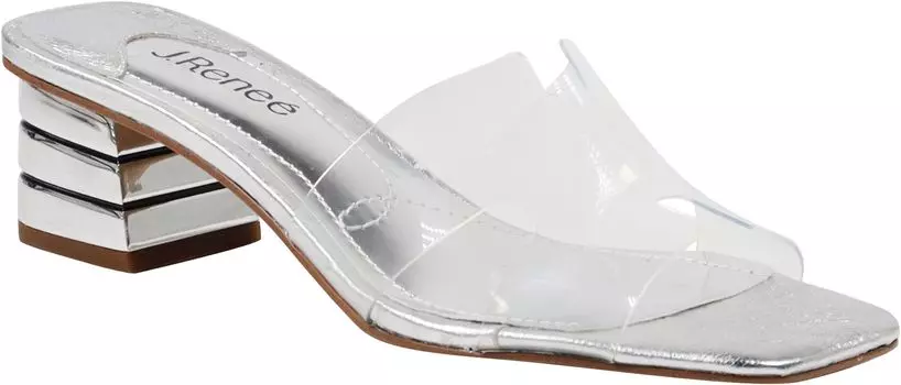 Босоножки Rafaela J. Renee, цвет Clear/Silver