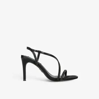 Босоножки Ratify из искусственной кожи с декорированными ремешками Steve Madden, черный