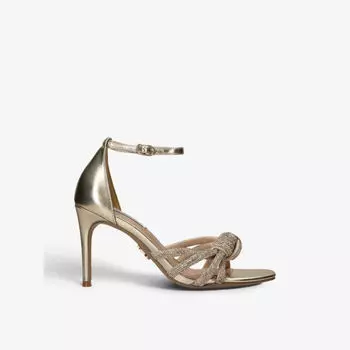 Босоножки Redazzle из искусственной кожи с металлизированным декором Steve Madden, желтый