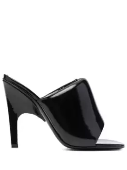 Босоножки Rem 115 The Attico, черный