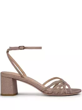 Босоножки Resort с блестками Le Silla, нейтральный