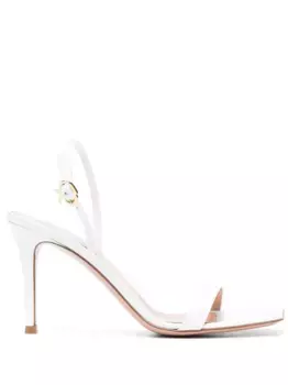 Босоножки Ribbon 85 Gianvito Rossi, белый