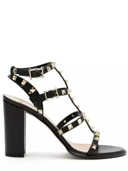 Босоножки Rockstud VALENTINO GARAVANI, черный