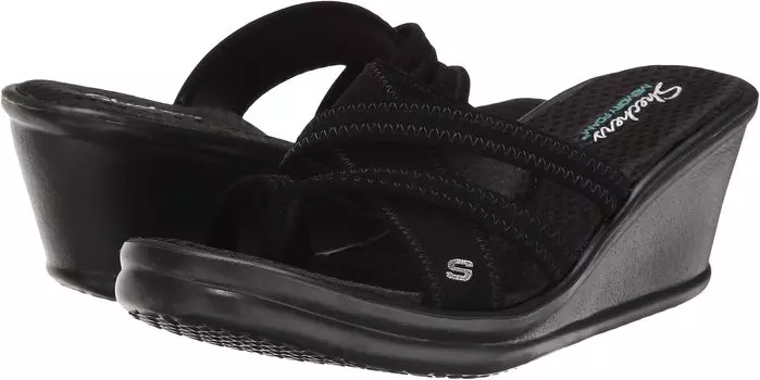 Босоножки Rumblers Young At Heart Skechers, черный