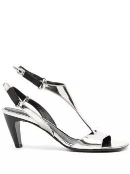 Босоножки с эффектом металлик Premiata, золотистый