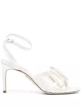 Босоножки с бантами Ren Caovilla, белый