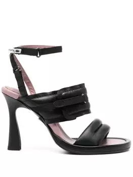 Босоножки с дутыми ремешками Premiata, черный