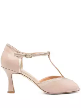 Босоножки с квадратным носком Julie Dee, розовый