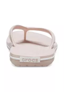 Босоножки с носком FLIP Crocs, кремовый
