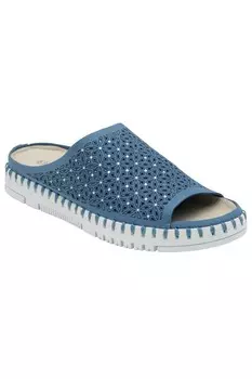 Босоножки с открытым носком Lotus, синий