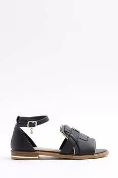 Босоножки с открытым носком River Island, черный