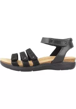 Босоножки с ремешками Clarks, цвет noir