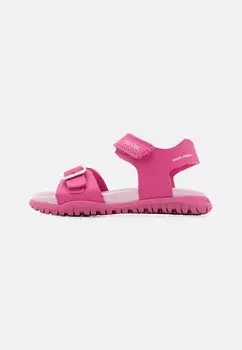 Босоножки с ремешками FUSBETTO Geox, цвет fuchsia/pink