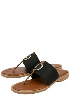 Босоножки с ремешками Lotus, черный