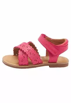 Босоножки с ремешками SCALLOP Next, цвет hot pink