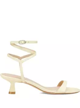 Босоножки с ремешками Stuart Weitzman, нейтральный