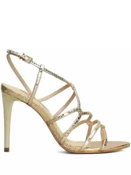 Босоножки с ремешками Werner, золотой