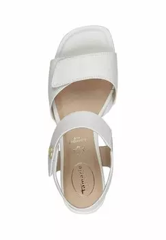 Босоножки с ремешком Comfort Tamaris, белый