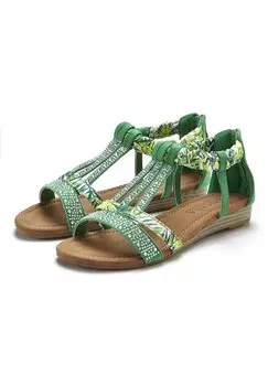 Босоножки с ремешком LASCANA, цвет grn