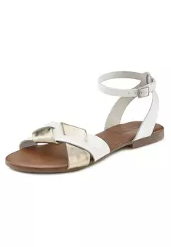 Босоножки с ремешком LASCANA, цвет wei