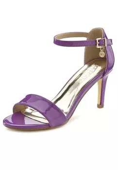 Босоножки с ремешком LASCANA, фиолетовый