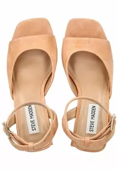 Босоножки с ремешком Steve Madden, розовыйовый