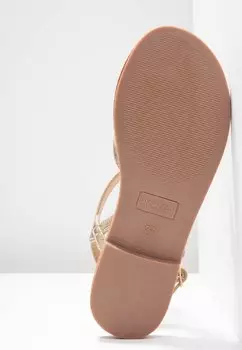 Босоножки с Т-образным ремешком Anna Field, золотой