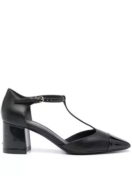 Босоножки с Т-образным ремешком Ferragamo, черный