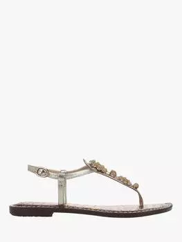 Босоножки с украшенным носком от джиджи рэй Sam Edelman, золотой