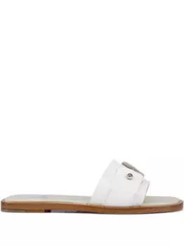 Босоножки с узлом Christian Louboutin, белый