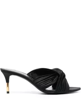 Босоножки с узлом TOM FORD, черный