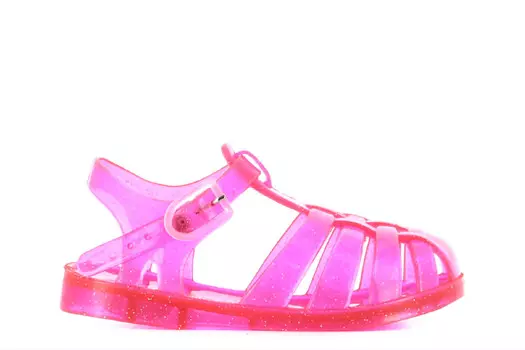 Босоножки с желейными блестками Camelot, розовый