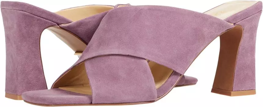 Босоножки Saldana 42 GOLD, цвет Purple Suede