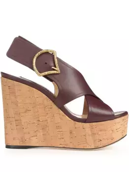 Босоножки Sea Scale 75 Sergio Rossi, красный