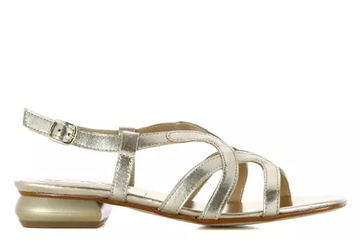 Босоножки Serradella на каблуке Camila'S, золотой