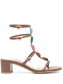 Босоножки Shanti 55 Gianvito Rossi, коричневый