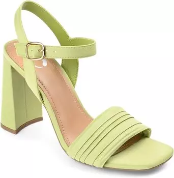 Босоножки Skiler Journee Collection, зеленый