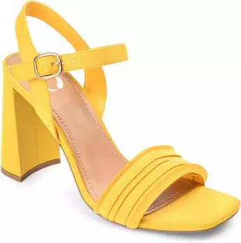 Босоножки Skiler Journee Collection, желтый