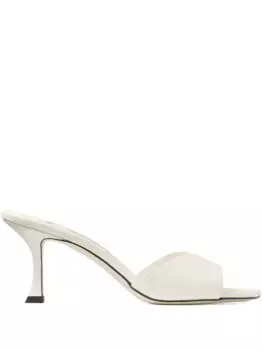 Босоножки Skye 70 на каблуке JIMMY CHOO, белый
