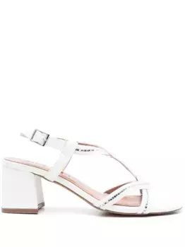 Босоножки со стразами Bibi Lou, белый