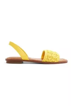 Босоножки Solena с плетеным узором и открытым каблуком Aldo, желтый