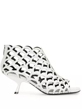 Босоножки SR Mermaid 60 Sergio Rossi, белый