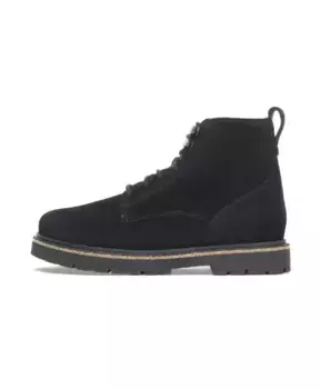 Босоножки средней длины с кружевом узкого кроя Birkenstock, черный