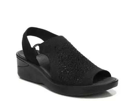 Босоножки Star Bright Wedge Sandal Bzees, черный