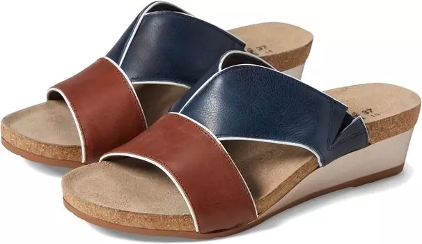 Босоножки Tiara Naot, цвет Soft Chestnut Leather/Soft Ink Leather