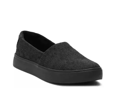 Босоножки TOMS Kameron Platform Slip-On — женские, черные