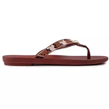 Босоножки Uba с плетеными ремешками Grendha, коричневый