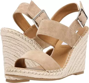 Босоножки Uri Wedge Sandal Steve Madden, цвет Tan Suede