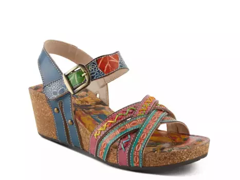 Босоножки Wedge Sandal L'Artiste, Navy