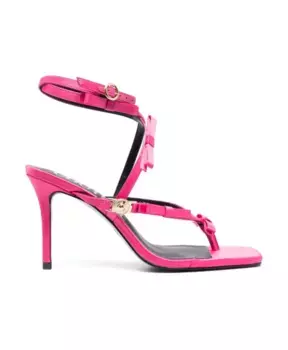 Босоножки весна лето 23 стильно и удобно Versace Jeans Couture, розовый